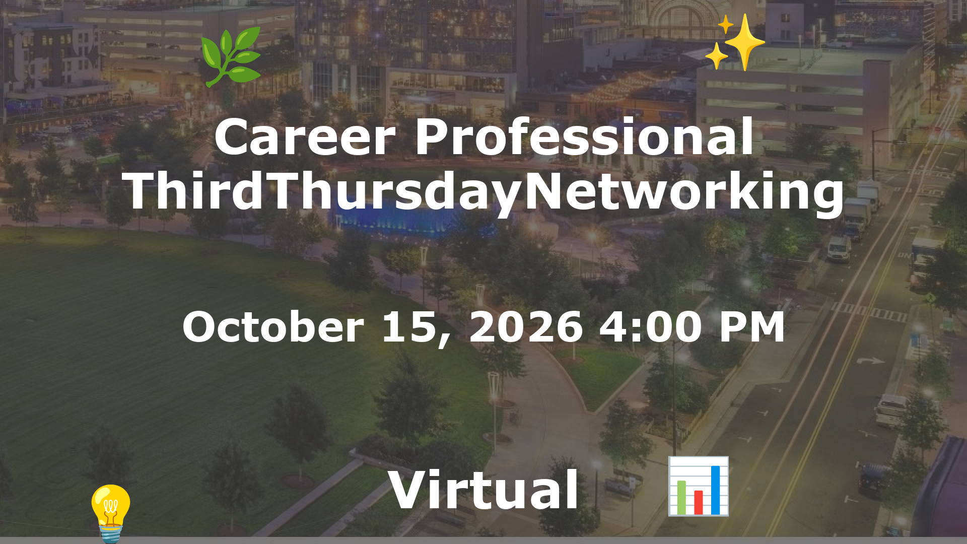 Career Professional ThirdThursdayNetworking  event image